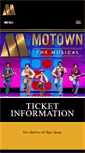 Mobile Screenshot of motownthemusical.com